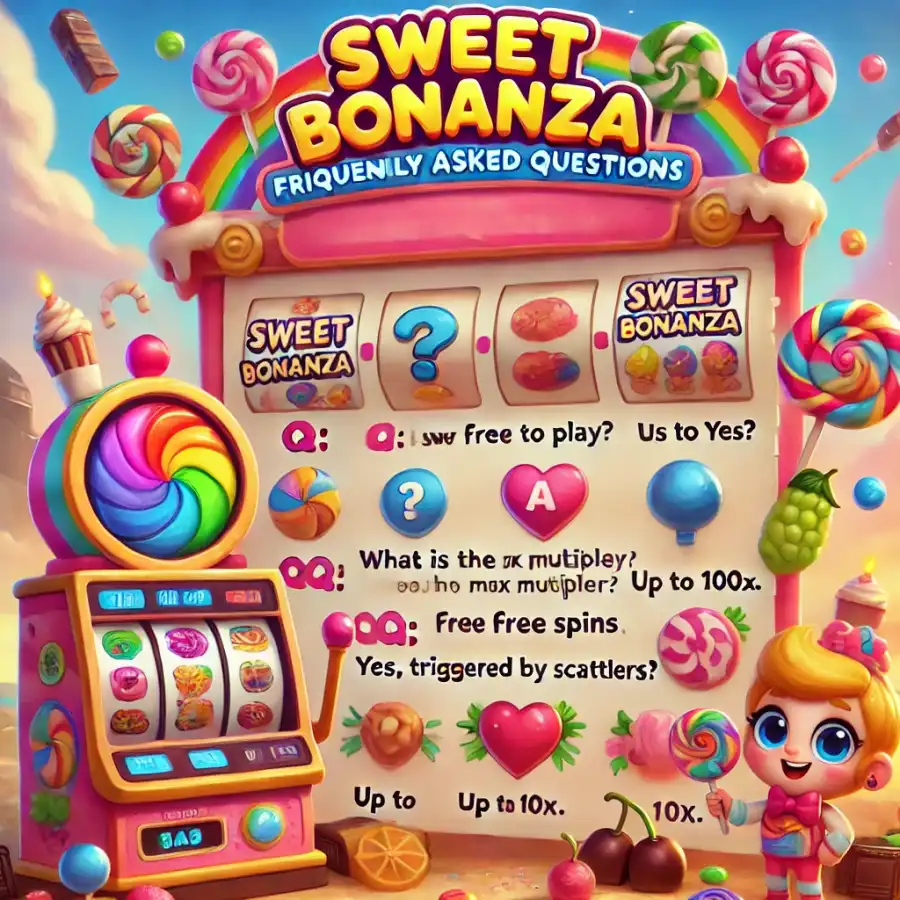 Faq на слот Sweet Bonanaza